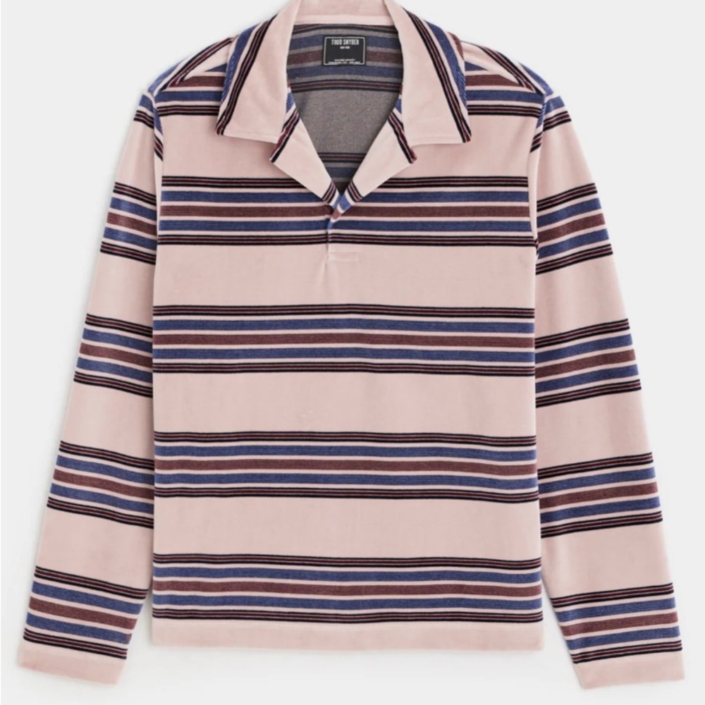 Todd Snyder Striped Long Sleeve Shirt
